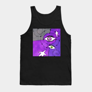 MIROESQUE - Illustration in the style of the 20th Century artist Miro Tank Top